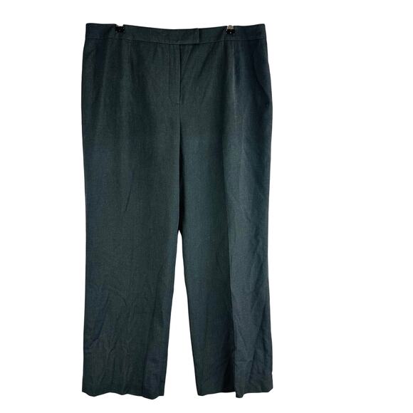 New Kasper Woman Sz 18 Plus Dress Pants Straight Fit Slacks Fully Lined NWT - Picture 1 of 8